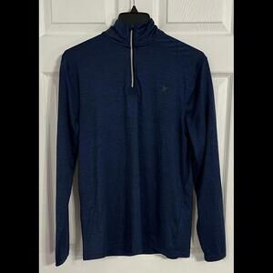 Old Navy Active Go-Dri Men’s 1/4 Zip Blue Pullover Jacket Size Small